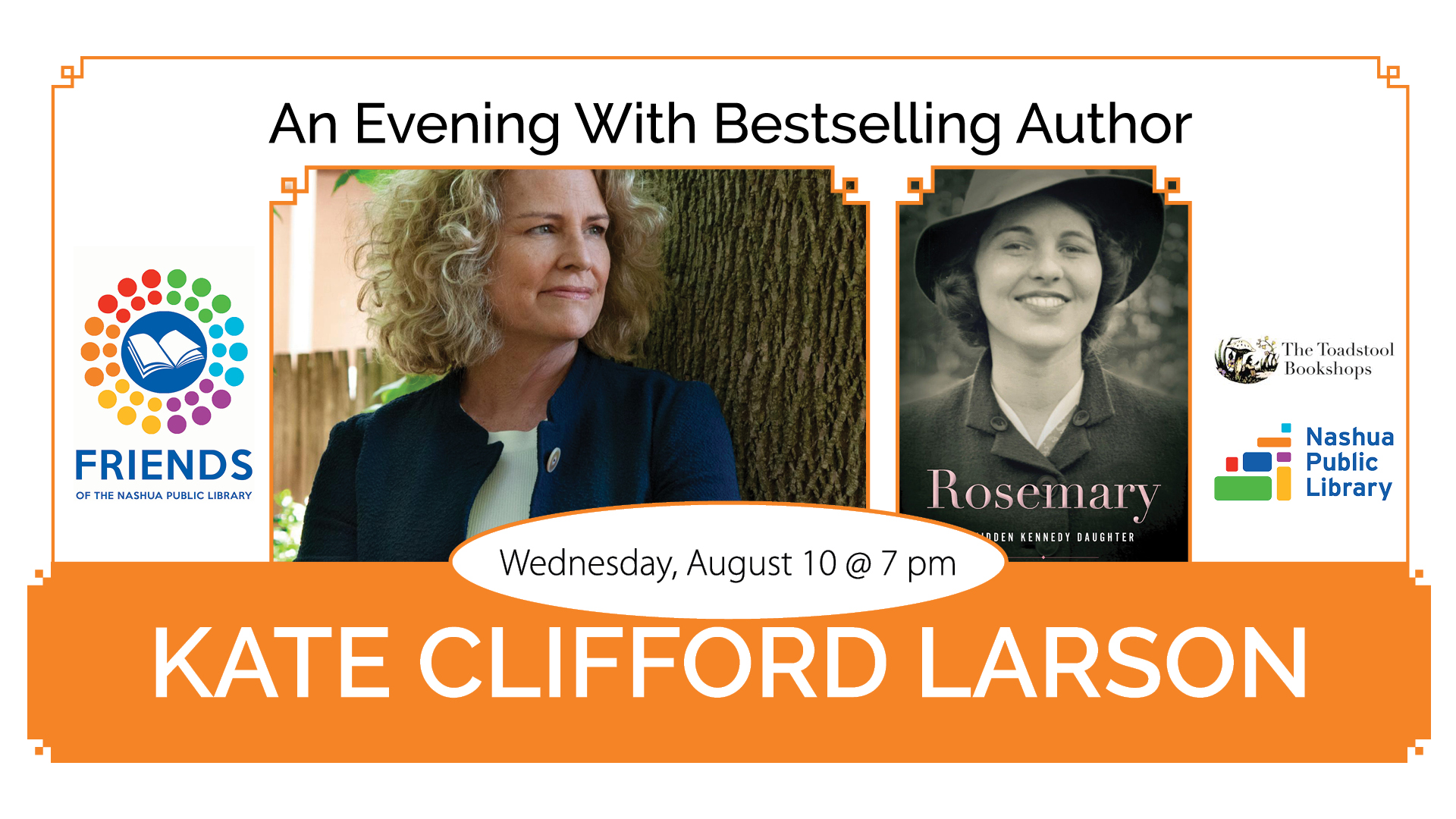 Mrs. Kate Larson Acclaimed historian Kate Clifford Larson visits Nashua Public Library ...