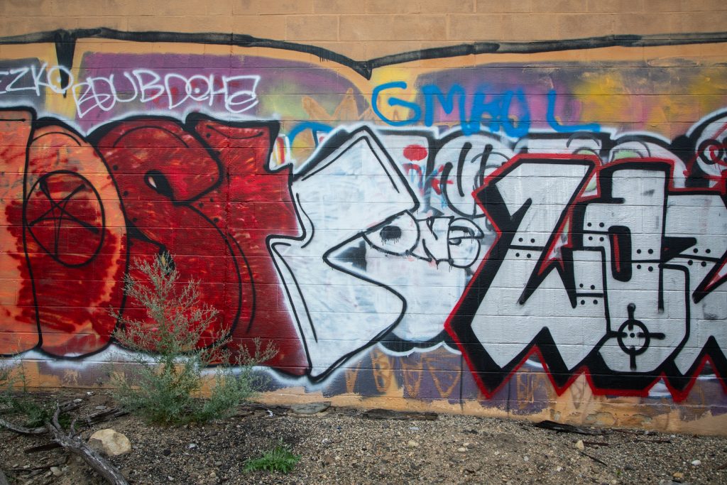Graffiti in Nashua: Sometimes vandalism, sometimes 'legal' and