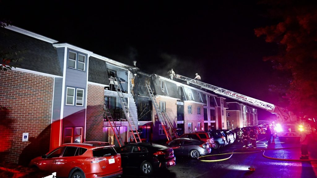65 people displaced after 2-alarm apartment fire » Nashua Ink Link