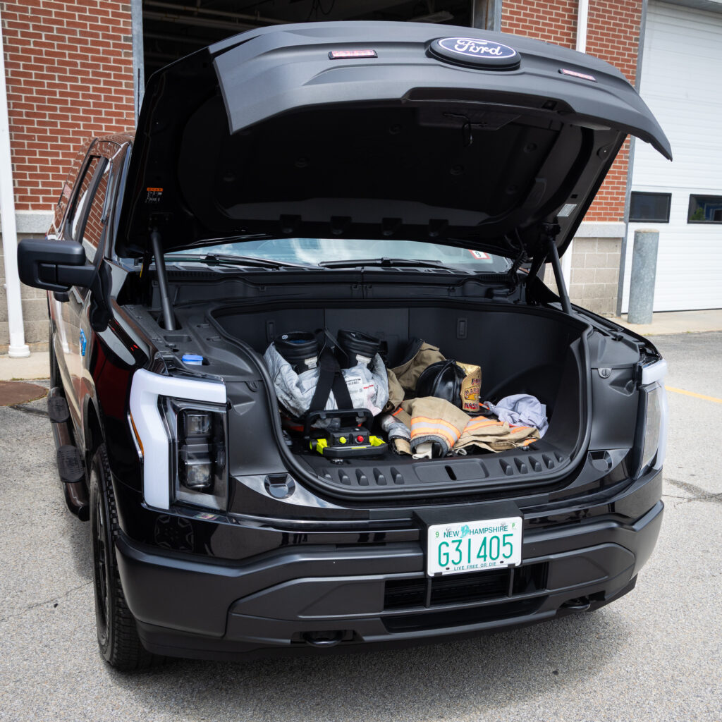 Nashua Fire Rescue deploys 3 all-electric Ford F-150s for the Fire ...