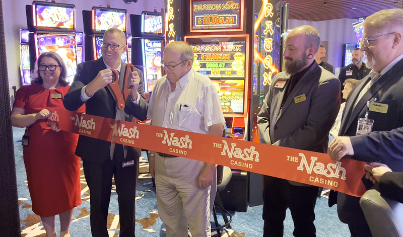 Science Ink The Nash Casino unveils newly permitted video lottery terminals ...